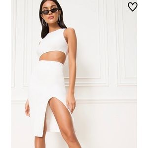 Superdown Amira Cut Out Dress NWT